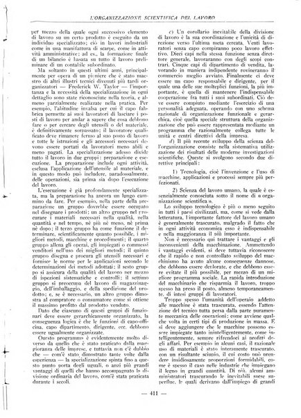 L'organizzazione scientifica del lavoro rivista dell'Ente nazionale italiano per l'organizzazione scientifica del lavoro