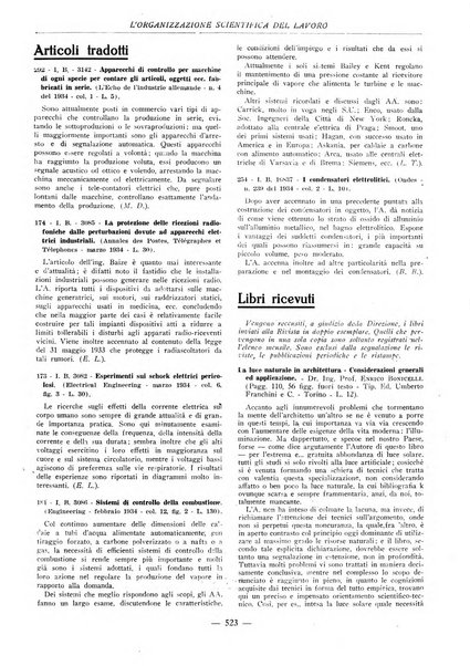 L'organizzazione scientifica del lavoro rivista dell'Ente nazionale italiano per l'organizzazione scientifica del lavoro