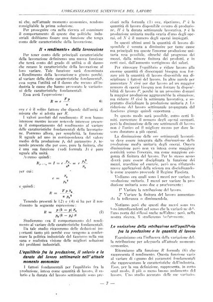 L'organizzazione scientifica del lavoro rivista dell'Ente nazionale italiano per l'organizzazione scientifica del lavoro