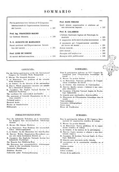 L'organizzazione scientifica del lavoro rivista dell'Ente nazionale italiano per l'organizzazione scientifica del lavoro