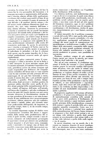 L'organizzazione scientifica del lavoro rivista dell'Ente nazionale italiano per l'organizzazione scientifica del lavoro