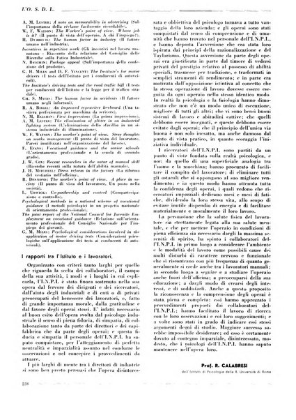 L'organizzazione scientifica del lavoro rivista dell'Ente nazionale italiano per l'organizzazione scientifica del lavoro