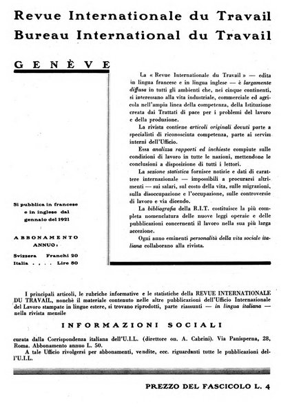 L'organizzazione scientifica del lavoro rivista dell'Ente nazionale italiano per l'organizzazione scientifica del lavoro