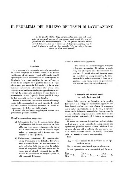 L'organizzazione scientifica del lavoro rivista dell'Ente nazionale italiano per l'organizzazione scientifica del lavoro