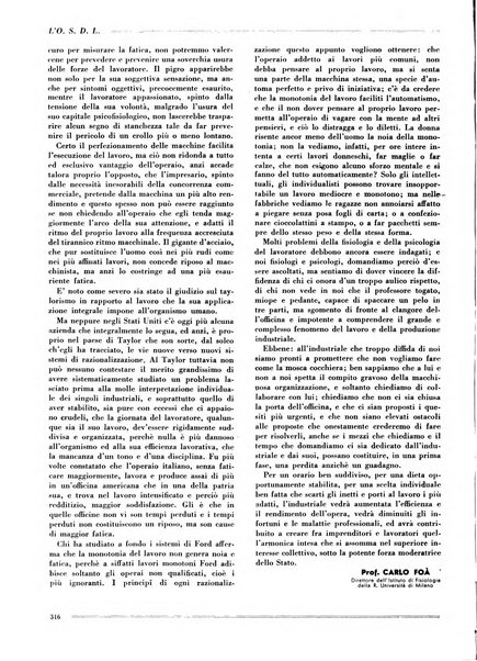 L'organizzazione scientifica del lavoro rivista dell'Ente nazionale italiano per l'organizzazione scientifica del lavoro