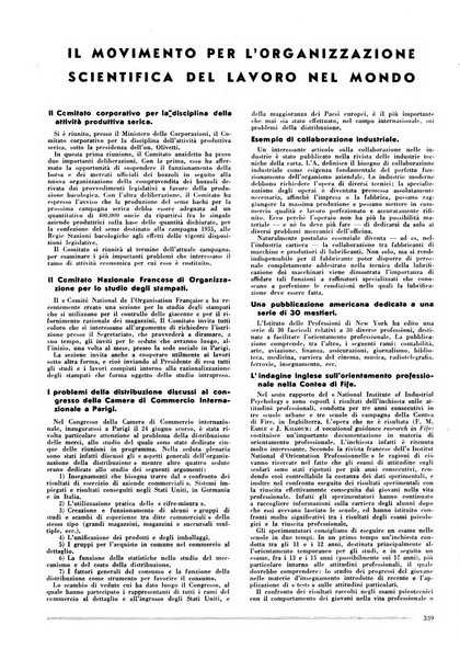 L'organizzazione scientifica del lavoro rivista dell'Ente nazionale italiano per l'organizzazione scientifica del lavoro