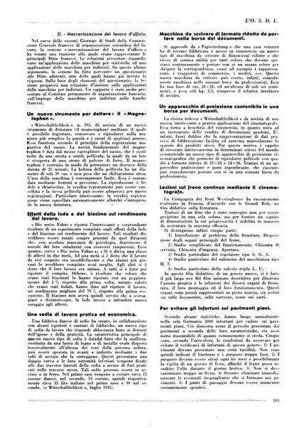 L'organizzazione scientifica del lavoro rivista dell'Ente nazionale italiano per l'organizzazione scientifica del lavoro