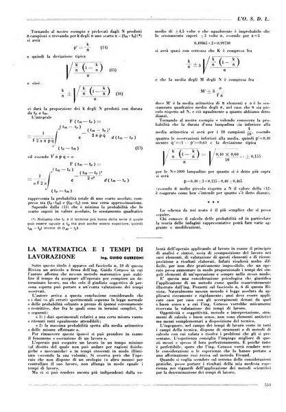 L'organizzazione scientifica del lavoro rivista dell'Ente nazionale italiano per l'organizzazione scientifica del lavoro