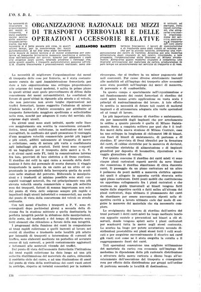 L'organizzazione scientifica del lavoro rivista dell'Ente nazionale italiano per l'organizzazione scientifica del lavoro