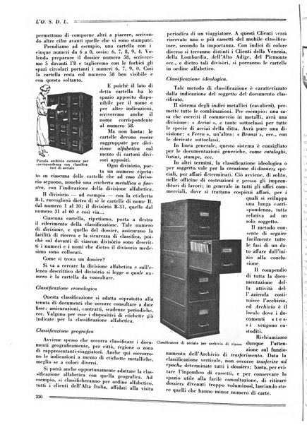 L'organizzazione scientifica del lavoro rivista dell'Ente nazionale italiano per l'organizzazione scientifica del lavoro