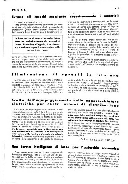 L'organizzazione scientifica del lavoro rivista dell'Ente nazionale italiano per l'organizzazione scientifica del lavoro