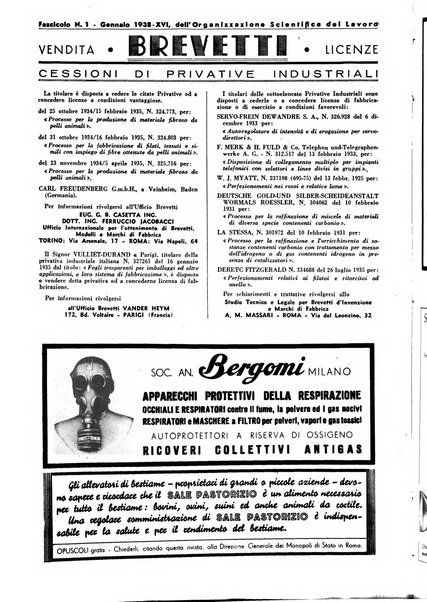 L'organizzazione scientifica del lavoro rivista dell'Ente nazionale italiano per l'organizzazione scientifica del lavoro