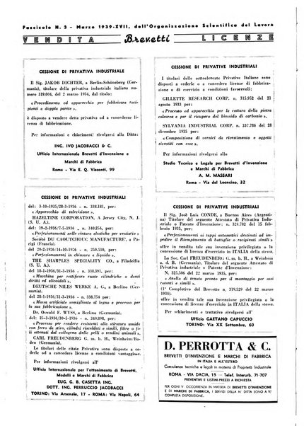 L'organizzazione scientifica del lavoro rivista dell'Ente nazionale italiano per l'organizzazione scientifica del lavoro