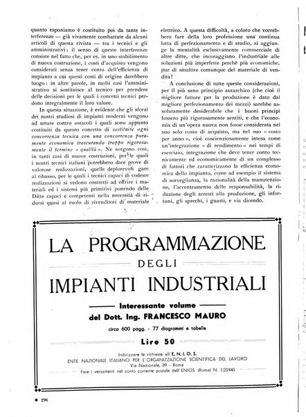 L'organizzazione scientifica del lavoro rivista dell'Ente nazionale italiano per l'organizzazione scientifica del lavoro