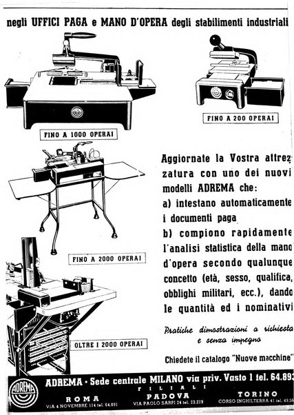 L'organizzazione scientifica del lavoro rivista dell'Ente nazionale italiano per l'organizzazione scientifica del lavoro