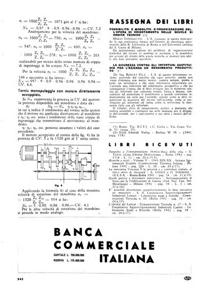 L'organizzazione scientifica del lavoro rivista dell'Ente nazionale italiano per l'organizzazione scientifica del lavoro