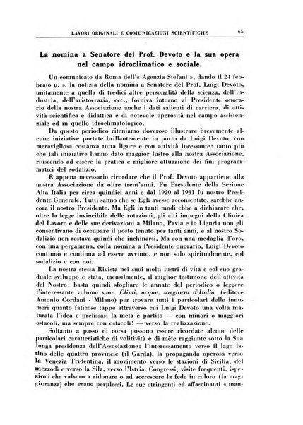 Rivista di idroclimatologia, talassologia e terapia fisica organo ufficiale dell'Associazione medica italiana di idroclimatologia talassologia e terapia fisica