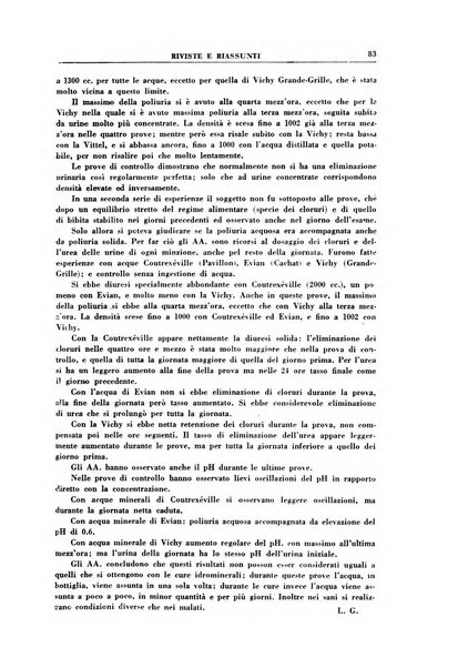 Rivista di idroclimatologia, talassologia e terapia fisica organo ufficiale dell'Associazione medica italiana di idroclimatologia talassologia e terapia fisica