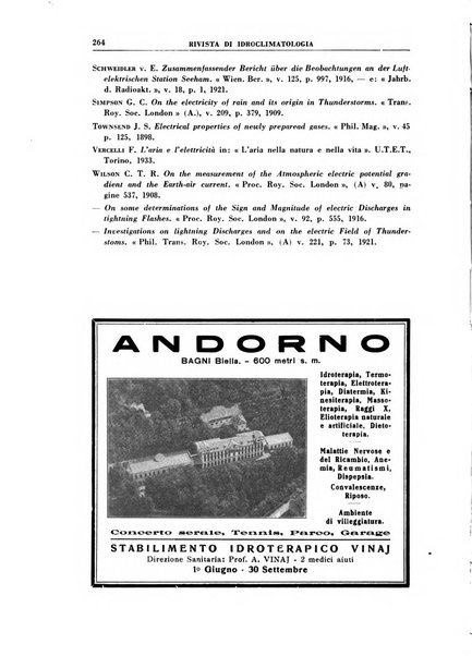 Rivista di idroclimatologia, talassologia e terapia fisica organo ufficiale dell'Associazione medica italiana di idroclimatologia talassologia e terapia fisica