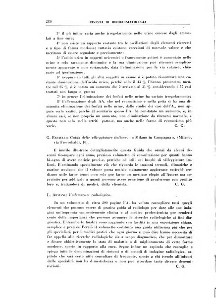 Rivista di idroclimatologia, talassologia e terapia fisica organo ufficiale dell'Associazione medica italiana di idroclimatologia talassologia e terapia fisica