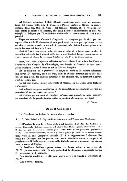 Rivista di idroclimatologia, talassologia e terapia fisica organo ufficiale dell'Associazione medica italiana di idroclimatologia talassologia e terapia fisica