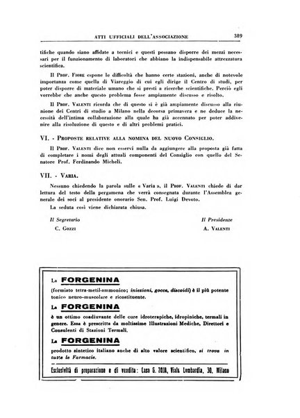 Rivista di idroclimatologia, talassologia e terapia fisica organo ufficiale dell'Associazione medica italiana di idroclimatologia talassologia e terapia fisica