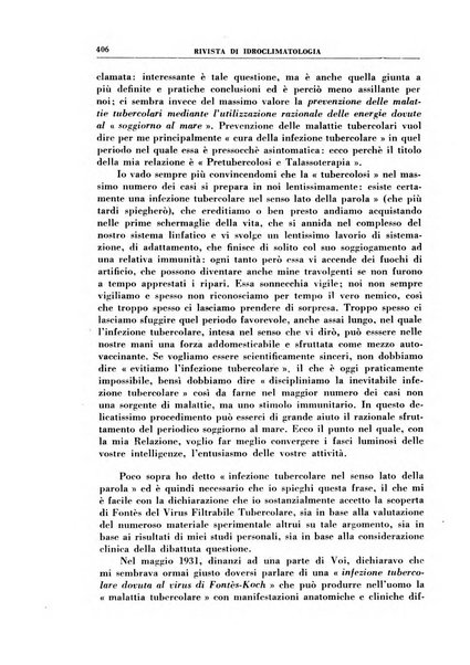 Rivista di idroclimatologia, talassologia e terapia fisica organo ufficiale dell'Associazione medica italiana di idroclimatologia talassologia e terapia fisica