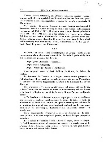 Rivista di idroclimatologia, talassologia e terapia fisica organo ufficiale dell'Associazione medica italiana di idroclimatologia talassologia e terapia fisica