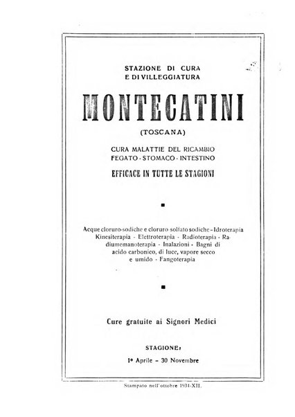 Rivista di idroclimatologia, talassologia e terapia fisica organo ufficiale dell'Associazione medica italiana di idroclimatologia talassologia e terapia fisica