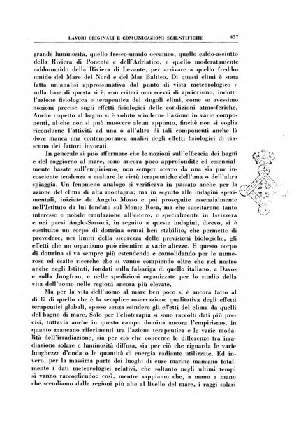 Rivista di idroclimatologia, talassologia e terapia fisica organo ufficiale dell'Associazione medica italiana di idroclimatologia talassologia e terapia fisica