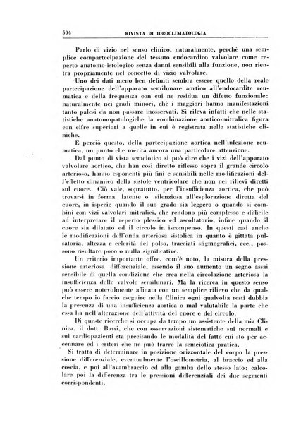 Rivista di idroclimatologia, talassologia e terapia fisica organo ufficiale dell'Associazione medica italiana di idroclimatologia talassologia e terapia fisica