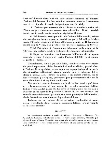 Rivista di idroclimatologia, talassologia e terapia fisica organo ufficiale dell'Associazione medica italiana di idroclimatologia talassologia e terapia fisica