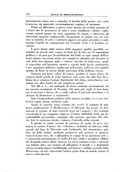 Rivista di idroclimatologia, talassologia e terapia fisica organo ufficiale dell'Associazione medica italiana di idroclimatologia talassologia e terapia fisica