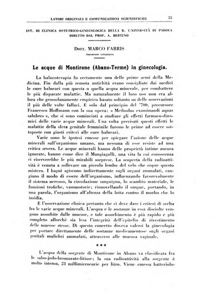 Rivista di idroclimatologia, talassologia e terapia fisica organo ufficiale dell'Associazione medica italiana di idroclimatologia talassologia e terapia fisica