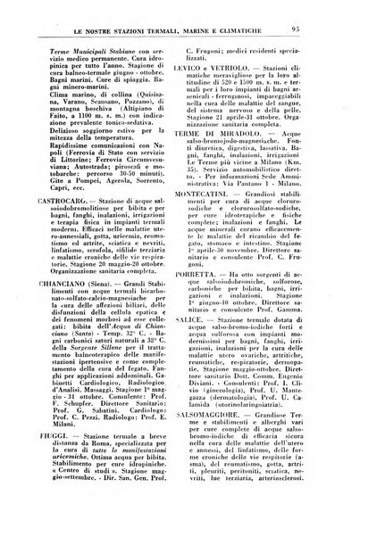 Rivista di idroclimatologia, talassologia e terapia fisica organo ufficiale dell'Associazione medica italiana di idroclimatologia talassologia e terapia fisica