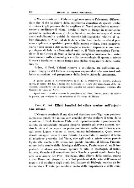 Rivista di idroclimatologia, talassologia e terapia fisica organo ufficiale dell'Associazione medica italiana di idroclimatologia talassologia e terapia fisica