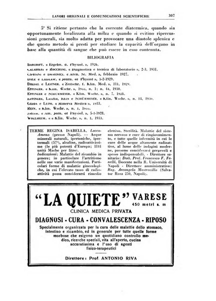 Rivista di idroclimatologia, talassologia e terapia fisica organo ufficiale dell'Associazione medica italiana di idroclimatologia talassologia e terapia fisica