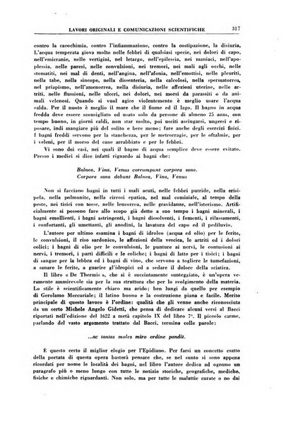 Rivista di idroclimatologia, talassologia e terapia fisica organo ufficiale dell'Associazione medica italiana di idroclimatologia talassologia e terapia fisica