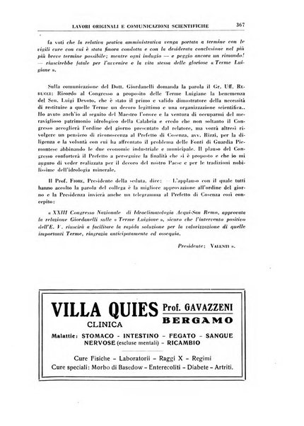 Rivista di idroclimatologia, talassologia e terapia fisica organo ufficiale dell'Associazione medica italiana di idroclimatologia talassologia e terapia fisica