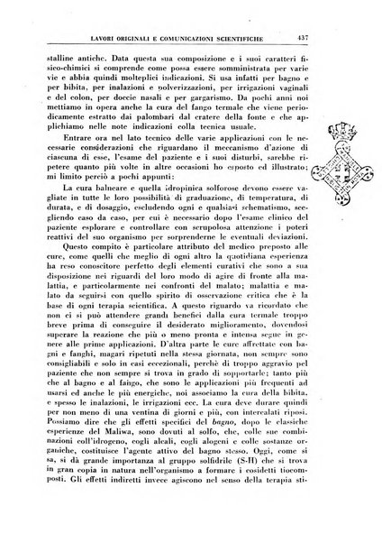 Rivista di idroclimatologia, talassologia e terapia fisica organo ufficiale dell'Associazione medica italiana di idroclimatologia talassologia e terapia fisica