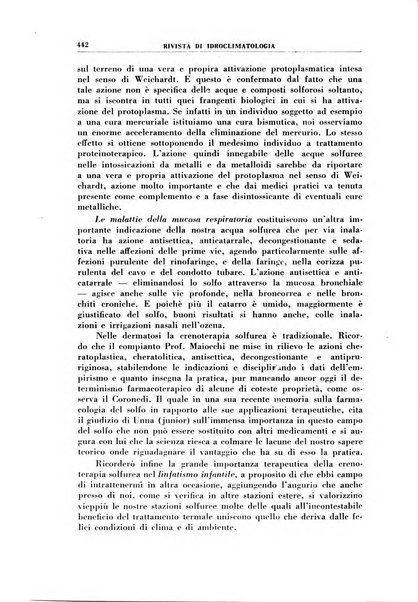 Rivista di idroclimatologia, talassologia e terapia fisica organo ufficiale dell'Associazione medica italiana di idroclimatologia talassologia e terapia fisica