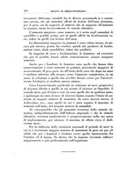 Rivista di idroclimatologia, talassologia e terapia fisica organo ufficiale dell'Associazione medica italiana di idroclimatologia talassologia e terapia fisica