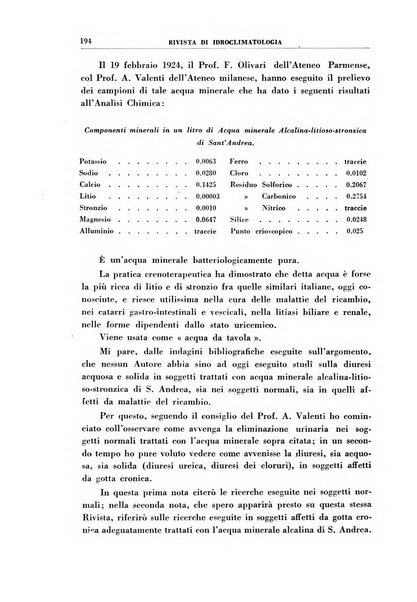 Rivista di idroclimatologia, talassologia e terapia fisica organo ufficiale dell'Associazione medica italiana di idroclimatologia talassologia e terapia fisica