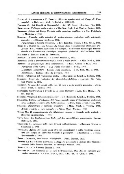 Rivista di idroclimatologia, talassologia e terapia fisica organo ufficiale dell'Associazione medica italiana di idroclimatologia talassologia e terapia fisica