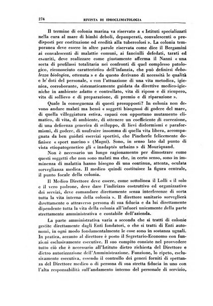 Rivista di idroclimatologia, talassologia e terapia fisica organo ufficiale dell'Associazione medica italiana di idroclimatologia talassologia e terapia fisica