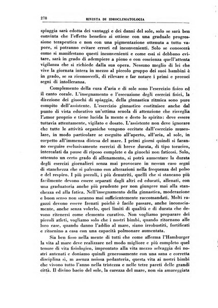 Rivista di idroclimatologia, talassologia e terapia fisica organo ufficiale dell'Associazione medica italiana di idroclimatologia talassologia e terapia fisica