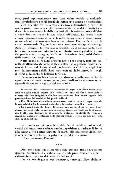 Rivista di idroclimatologia, talassologia e terapia fisica organo ufficiale dell'Associazione medica italiana di idroclimatologia talassologia e terapia fisica