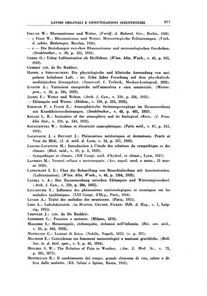 Rivista di idroclimatologia, talassologia e terapia fisica organo ufficiale dell'Associazione medica italiana di idroclimatologia talassologia e terapia fisica