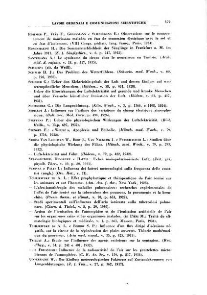 Rivista di idroclimatologia, talassologia e terapia fisica organo ufficiale dell'Associazione medica italiana di idroclimatologia talassologia e terapia fisica