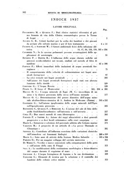 Rivista di idroclimatologia, talassologia e terapia fisica organo ufficiale dell'Associazione medica italiana di idroclimatologia talassologia e terapia fisica